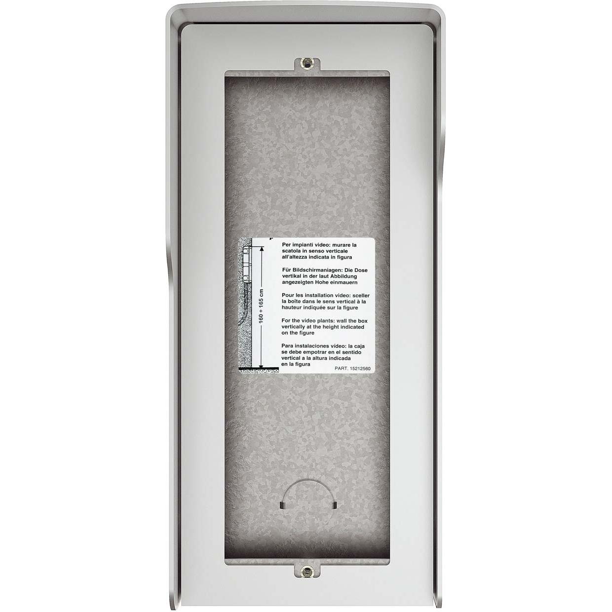 Legrand, Zubehör Gebäudesicherheit, 3-moduliger Aufputzkasten, 1-reihig