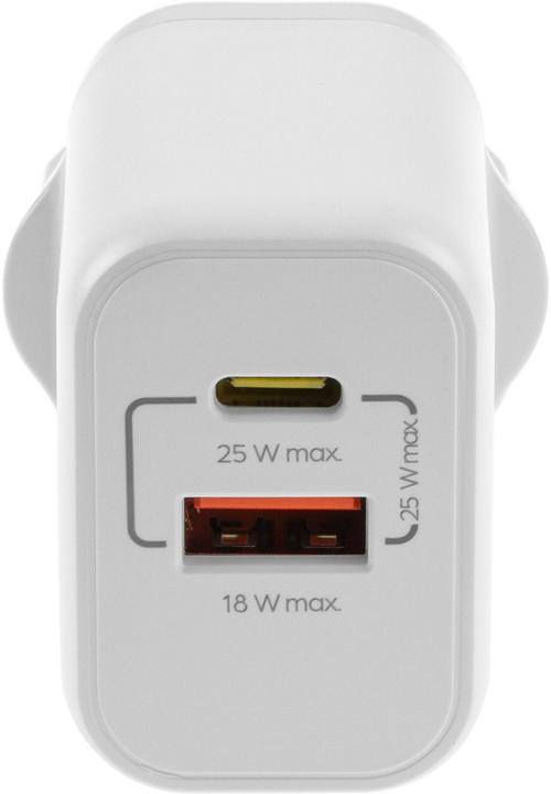 Produktbild Onit USB-Wandladegerät Dual 1C1A 25 W GaN Weiss (25 W)