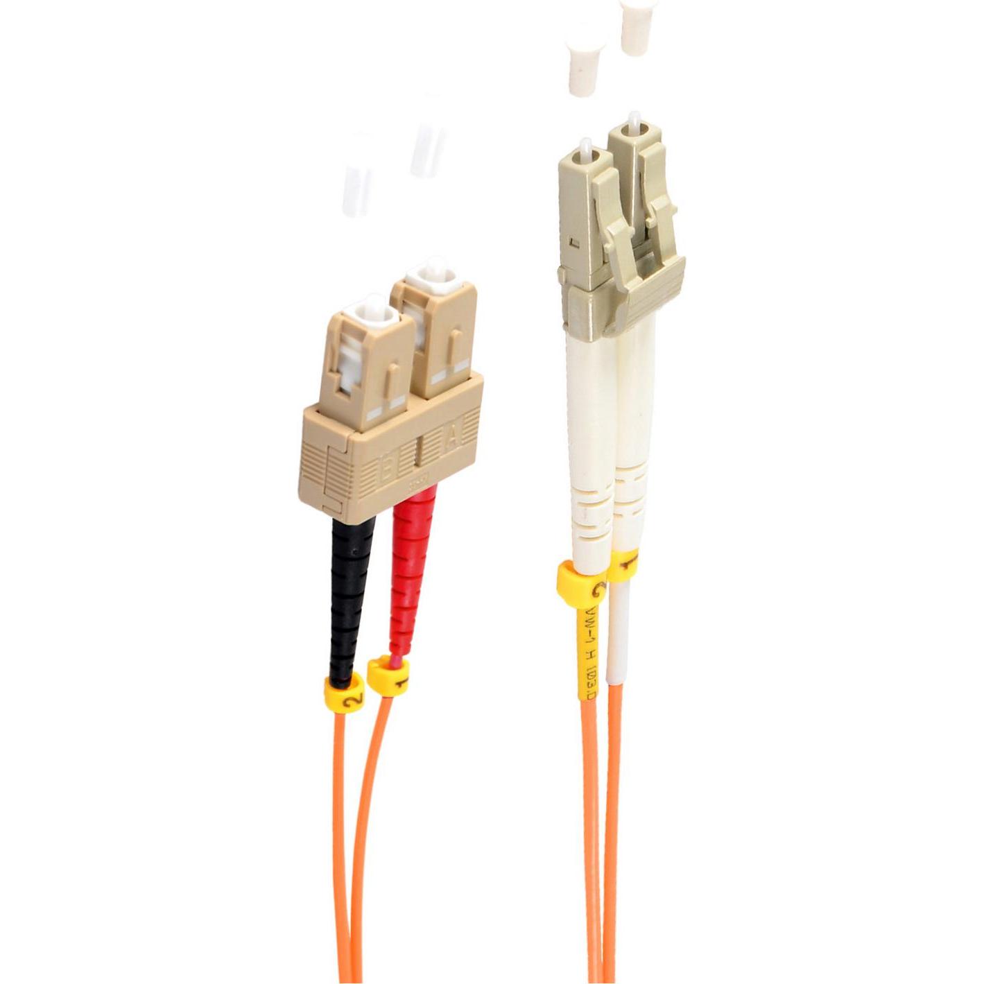 Thumbnail - Shiverpeaks -BASIC-S--Duplex Patchkabel LC/SC 50/125µ, OM2, 2,0m (S/UTP, 2 m), Netzwerkkabel