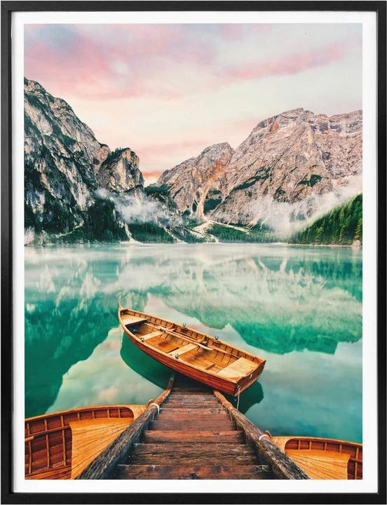 Immagine prodotto Trenddeko Lago di Braies (30 x 40 cm)