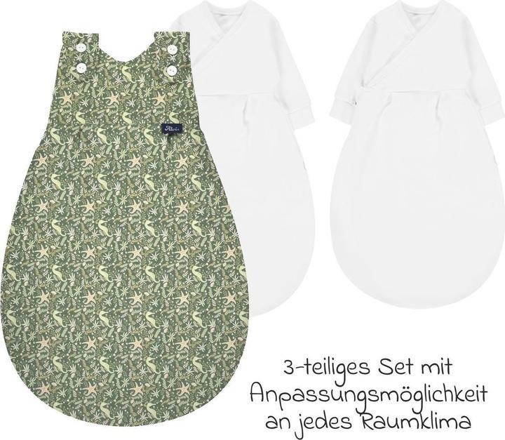 Produktbild Alvi Schlafsack 3teilig BIO Baby Mäxchen (Ganzjahr)