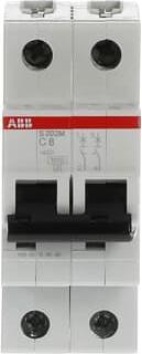 Image du produit ABB Disjoncteur S200 type C 8A 10kA