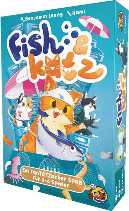 Produktbild Familienspiel Fish & Katz -DE- (Deutsch, 2 - 6 Spieler)