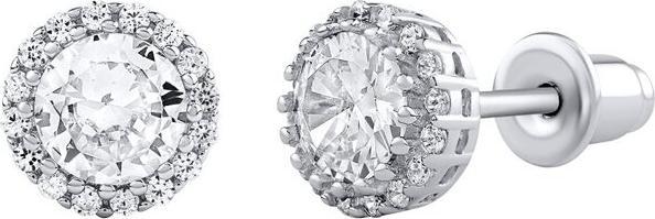 Immagine prodotto Silvego Orecchini in argento Aga con zirconi chiari DCC2056235EW