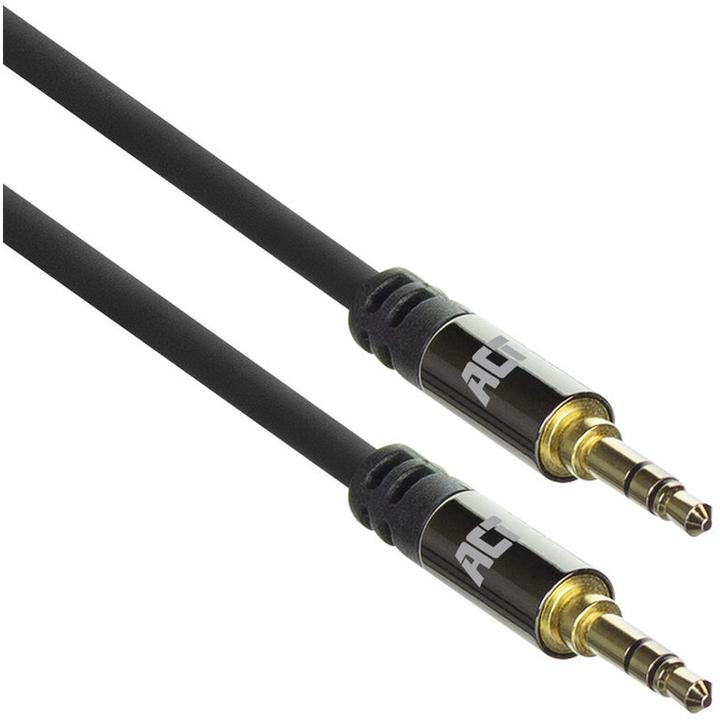 Image du produit ACT 3 mètres de câble de connexion audio stéréo haute qualité 3.5 mm jack mâle - mâle (3 m, 2,5 mm)