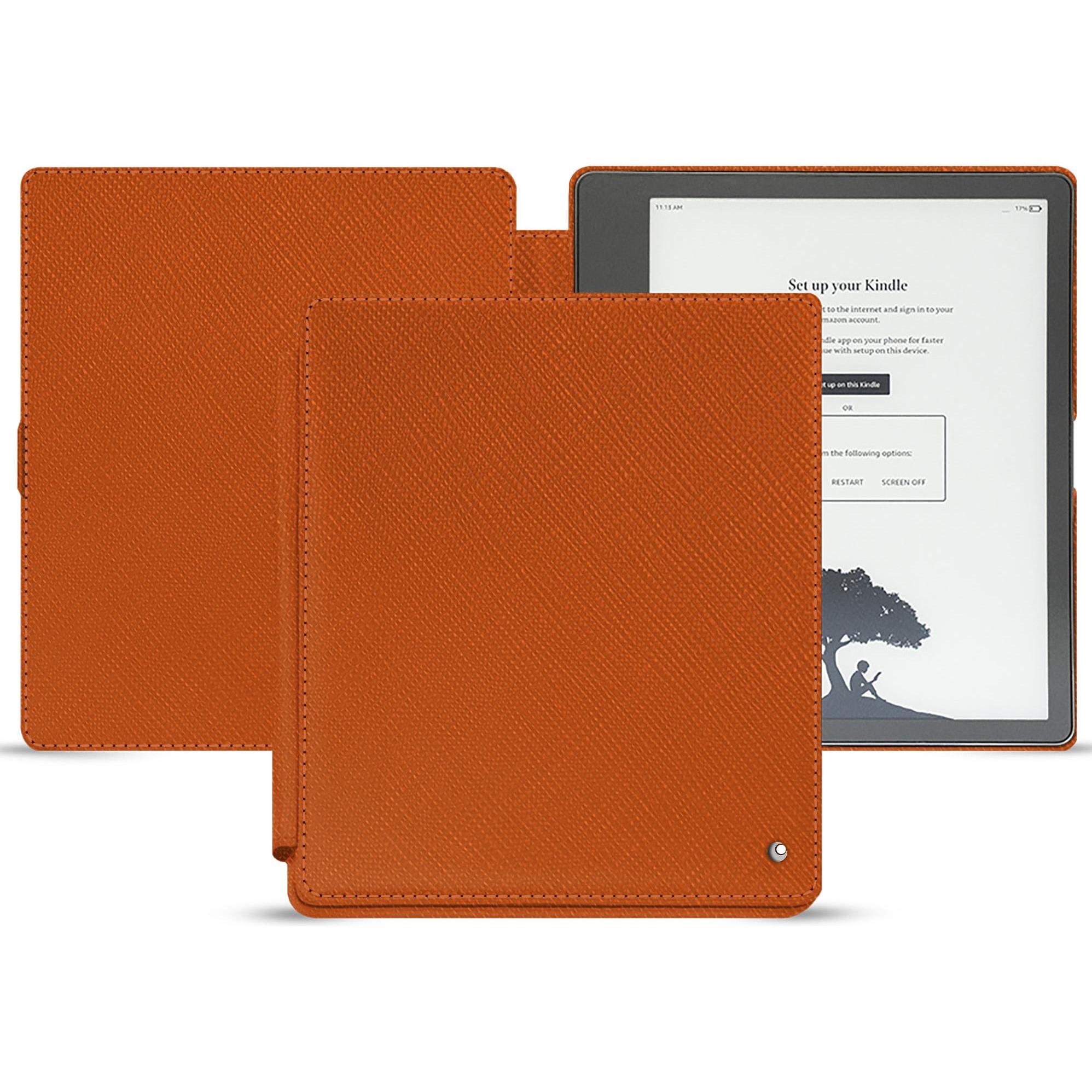 Noreve Lederschutzhülle horizontal (Kindle), Tablet Hülle, Orange