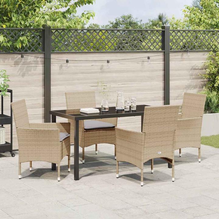 Produktbild vidaXL Garten Essgruppe (200 x 80 x 73 cm)