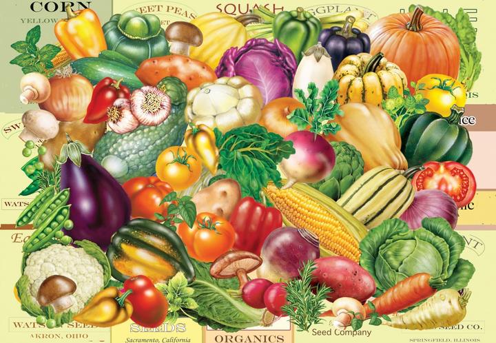 Produktbild Grafika Puzzle 1000 pieces Gardener's Bounty (1000 Teile)