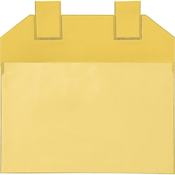 Valdemar Krog Magnetic document pouches, pack of 50, for paper format A5, yellow. (A5, 50 Piece)