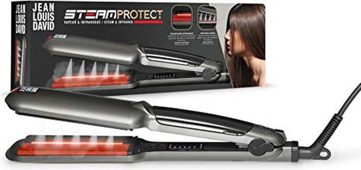 Actual product image Jean Louis David 39968 Hair Straightener Infrared Steam Protect up to 235C max 50 W
