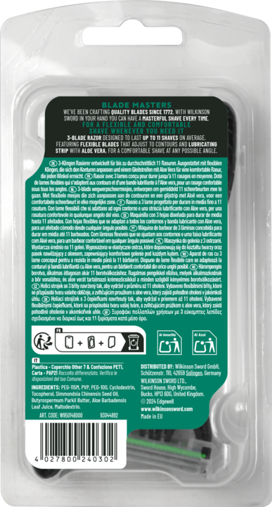 Produktbild Wilkinson Rasierer Extreme3 Sensitive 6+2