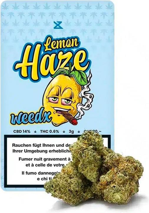 weedx Lemon Haze 3g (3 g, Indoor)