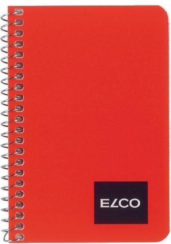 Productafbeelding Elco Notitieboekje met spiraalbinding 7,4 cm x 11,1 cm, 10 stuks (Gecontroleerd, Softcover)