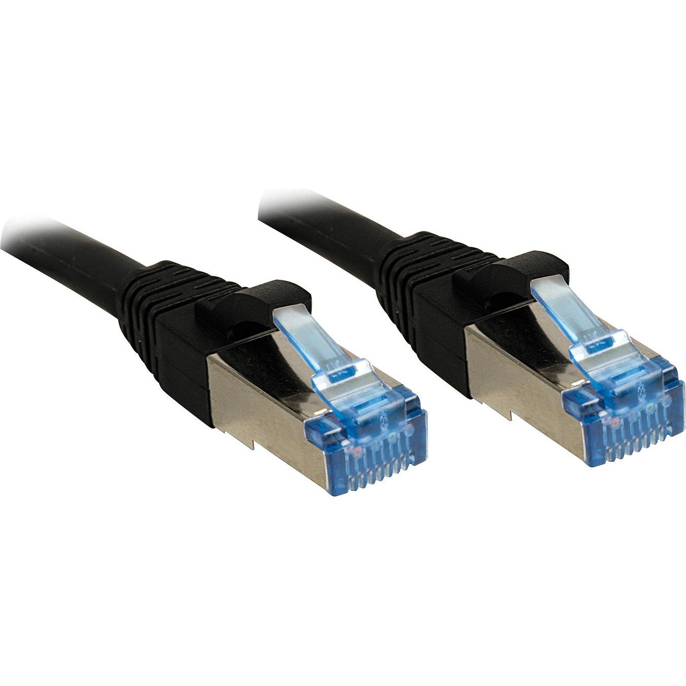 Lindy Netzwerkkabel (LSOH, PiMF, S/FTP, CAT6a, 7.50 m), Netzwerkkabel