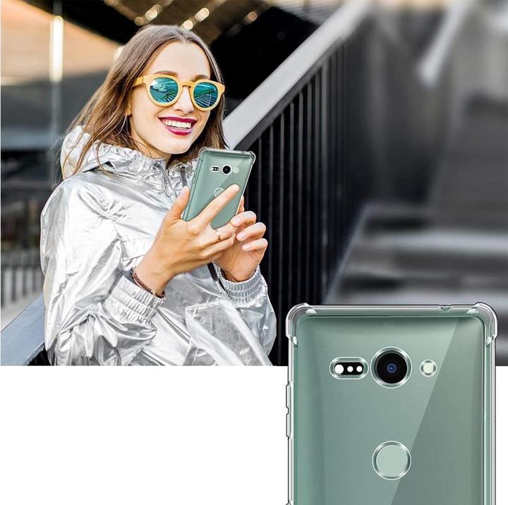 Immagine prodotto Screenguard Sony Xperia XZ2 Compact Custodia Crystal Soft Airbag Bumper (Sony Xperia XZ2 Compact)