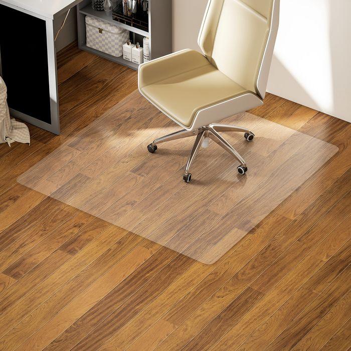 Image du produit Swisshandel24 Bodenschutzmatte, rutschfest, 1,5mm dick, 120x120cm, Transparent (120 x 120 cm)