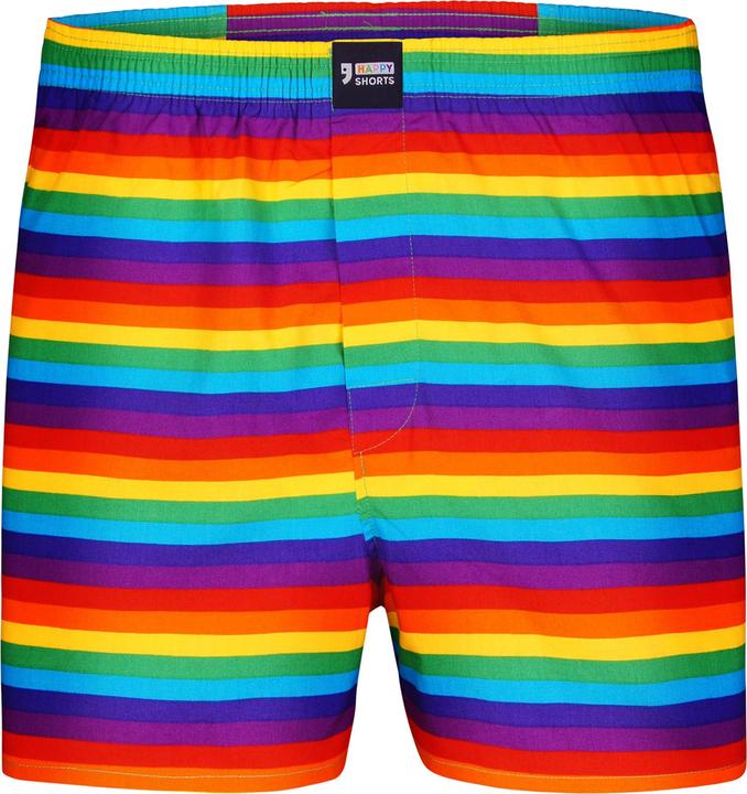 Happy shorts Web-Boxershorts Casual Bequem sitzend (M, Einzelpack)