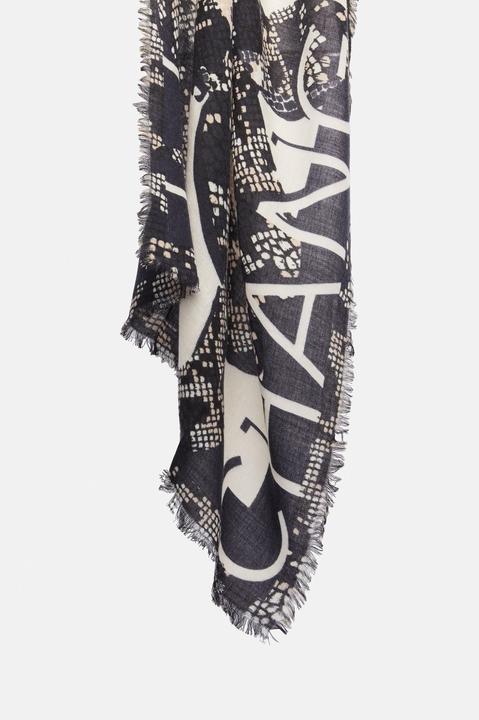 Immagine prodotto Comma Tuch Wollmix-Schal mit Animal-Print