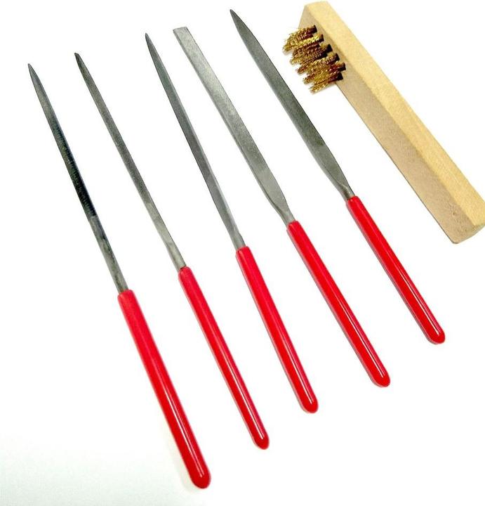 Master Tools Assorted needle files set(Middle-Toothed 3x140mm