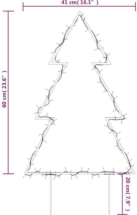 Image du produit vidaXL LED Weihnachtsbaum