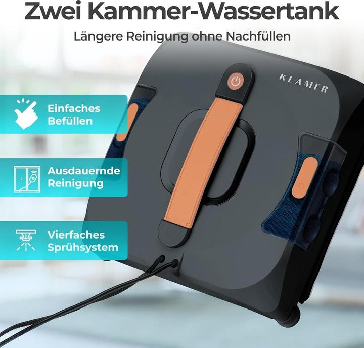 Produktbild KLAMER Fensterputzroboter