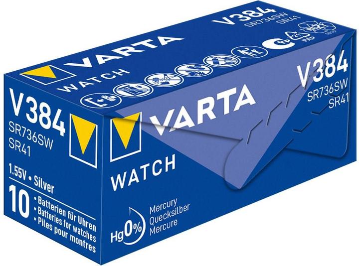 Immagine prodotto Varta V384 (10 pz., LR41, 38 mAh)