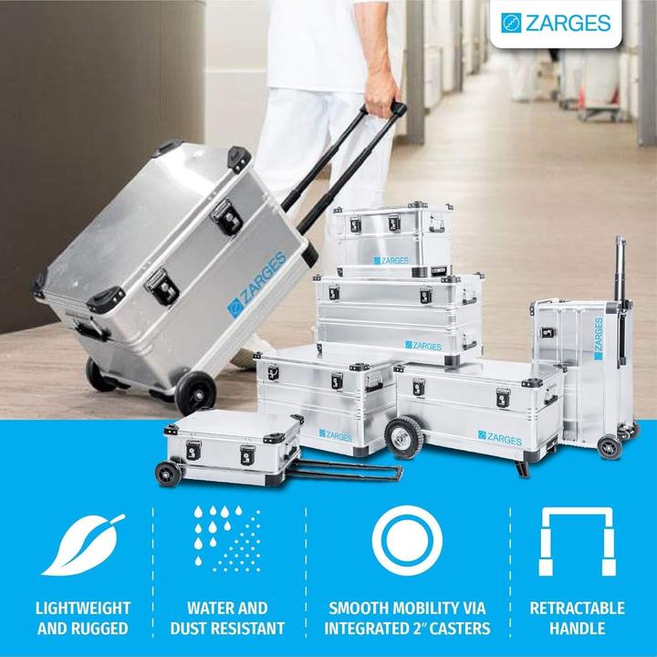 Immagine prodotto Zarges Scatola mobile in alluminio (35 kg)