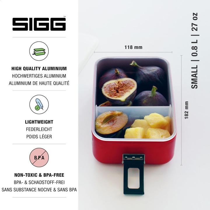 Actual product image Sigg Metal Lunch Box Plus S