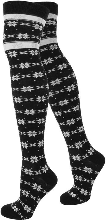 Actual product image Normani 1 pair of overknees Norwegian Star (Single pack, One size)