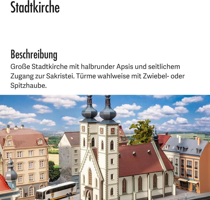 Produktbild Faller Stadtkirche