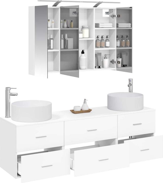 Produktbild vidaXL Badezimmermöbel-Set