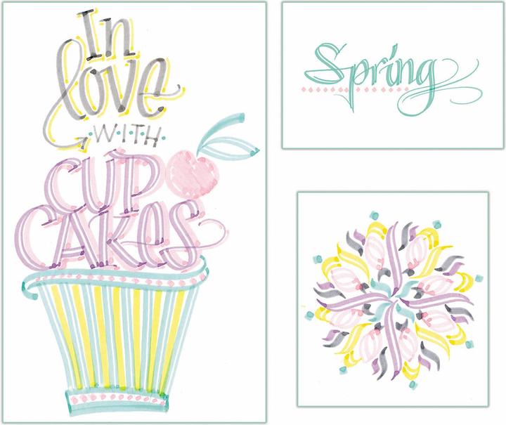 Image du produit Online CALLI BRUSH TWIN - Stylo fibre (5 x)