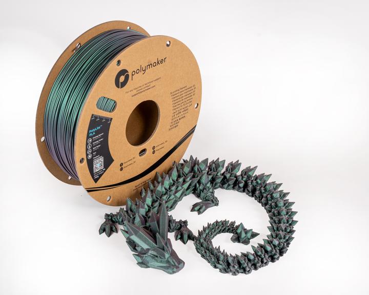 Actual product image Polymaker PolyLite PLA Starlight (PLA, 1.75 mm, 1000 g, Multicoloured)