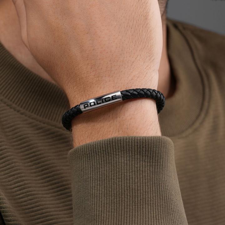 Produktbild Police Skyfall (21.50 cm, Edelstahl, Leder)