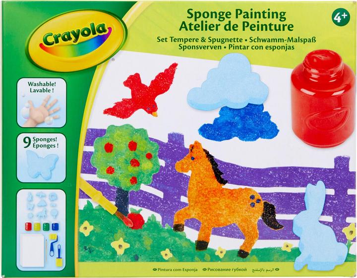 Produktbild Crayola Craft Set Malen mit Schwamm