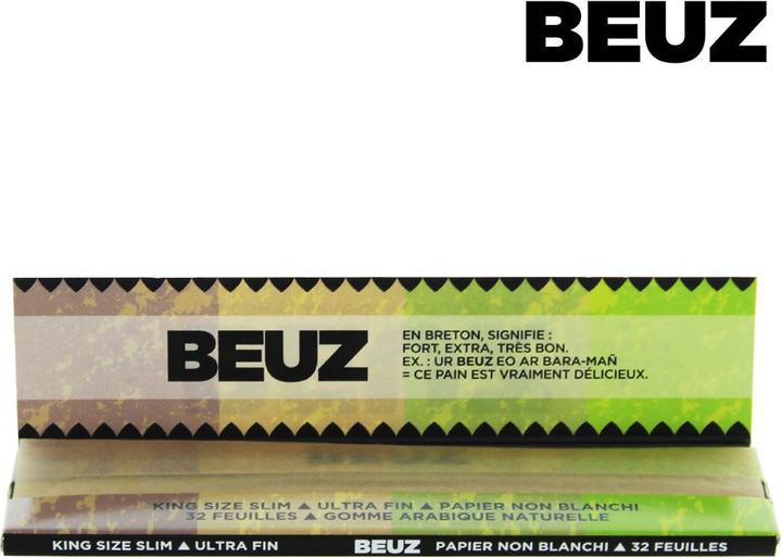 Produktbild Beuz Papers King Size Slim Brown Unbleached 1pc