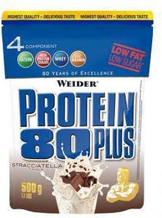 Actual product image Weider Protein 80 plus (500 g, 1x, Stracciatella)
