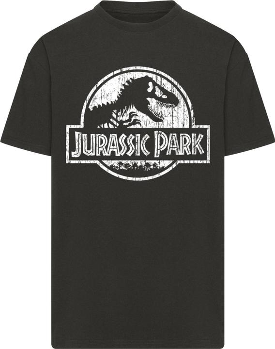 Produktbild Merchcode Jurassic Park Distressed Logo Oversize Tee - 199065 (S)