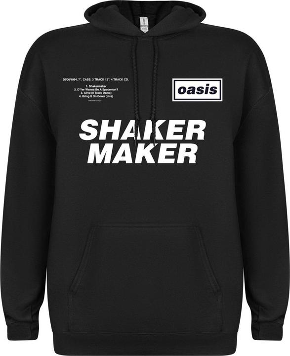 Immagine prodotto Oasis Shakermaker Tracklisting HSW (Hoodie) (M)