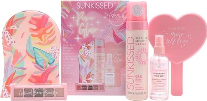 Produktbild Sunkissed Pure Glow Medium Tanning Geschenkset (Selbstbräunungsserum, 200 ml)