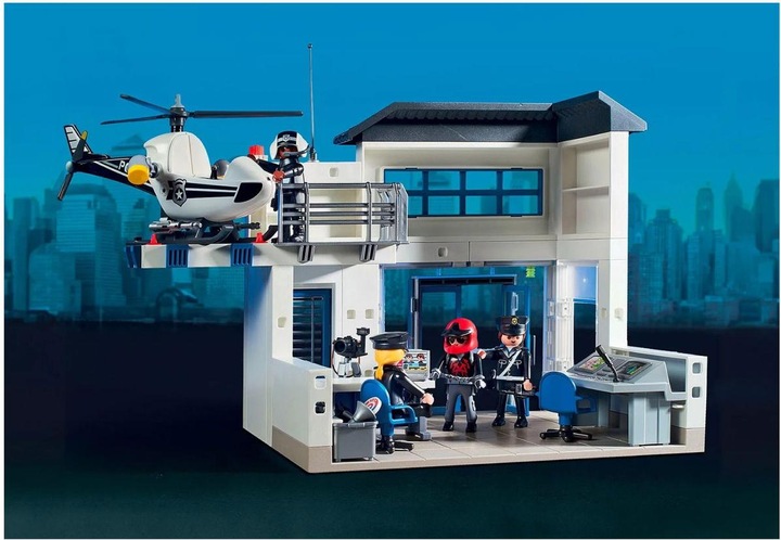 Image du produit Playmobil 71602 Poste de police (71602, Playmobil Action Heroes)
