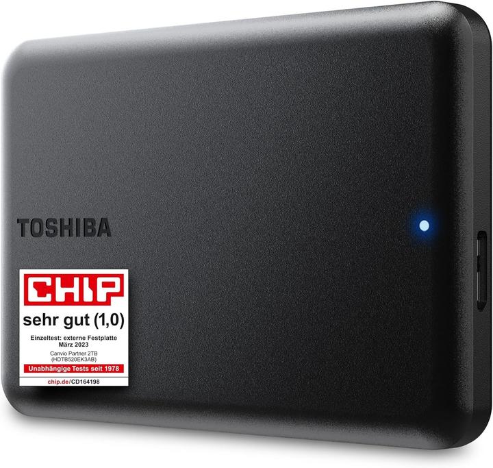 Actual product image Toshiba Canvio Partner 2TB (2 TB)