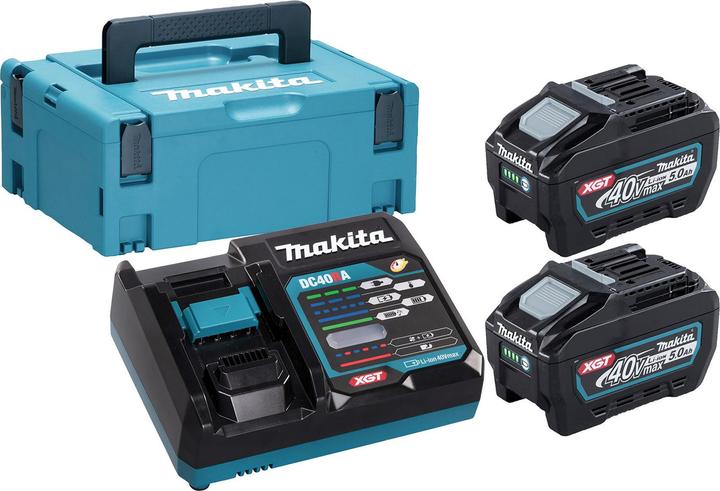 Produktbild Makita 191V35-5 Werkzeug-Akku und Ladegerät 5.0Ah Li-Ion (40 V)