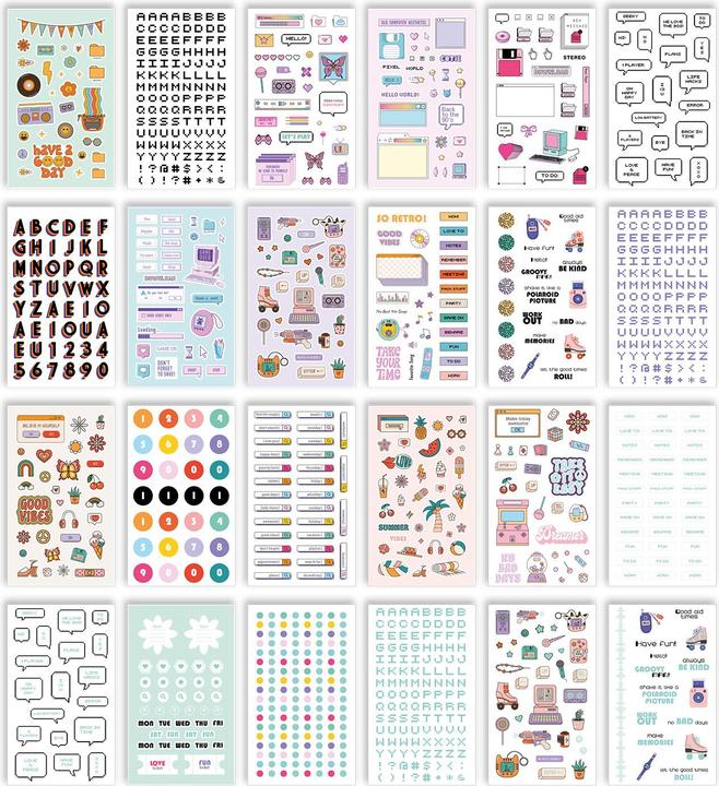 Produktbild I Am Creative Planner Stickerbook II (24 Sticker)