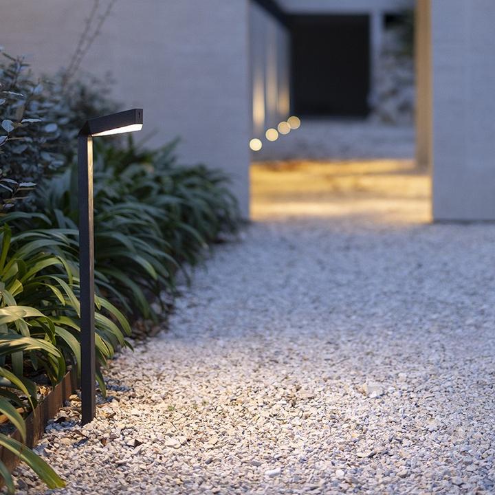 Produktbild Les Jardins Solar-Ladesäule Kobra Alu Corten TD07F207 + TD07K107