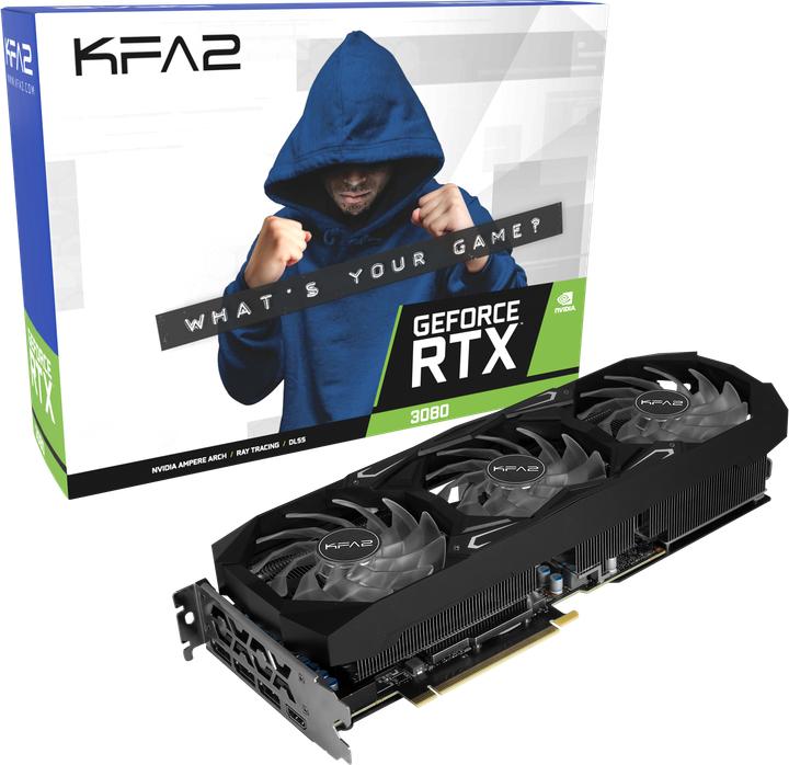 Produktbild KFA2 GeForce RTX 3080 SG 1-Click OC (10 GB)