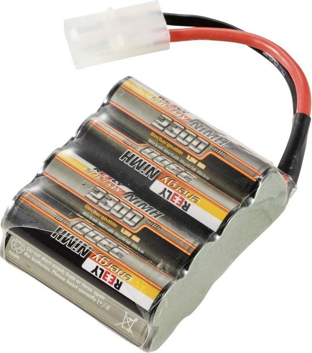 Reely Modellbau-Akkupack (NiMh) 9.6 V 2300 mAh Zellen-Zahl: 12 Mignon (AA) Mign (9.60 V, 2300 mAh)