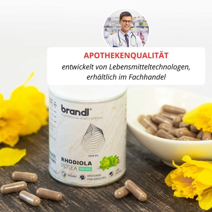 Actual product image Brandl Rhodiola Rosea Extrakt (1 Piece, Capsules, 45 g)