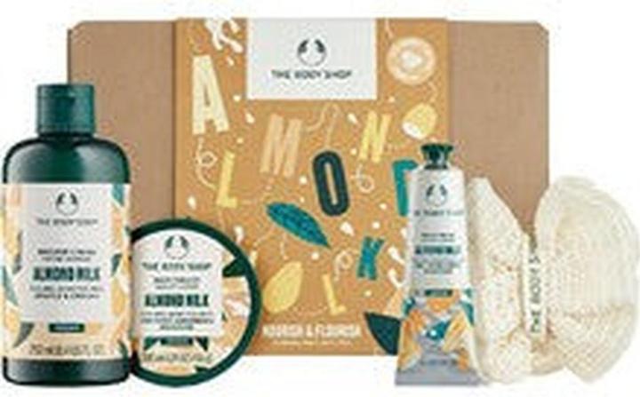 Immagine prodotto The Body Shop Confezione regalo di latte di mandorla Nourish & Flourish (Set per la cura del viso)