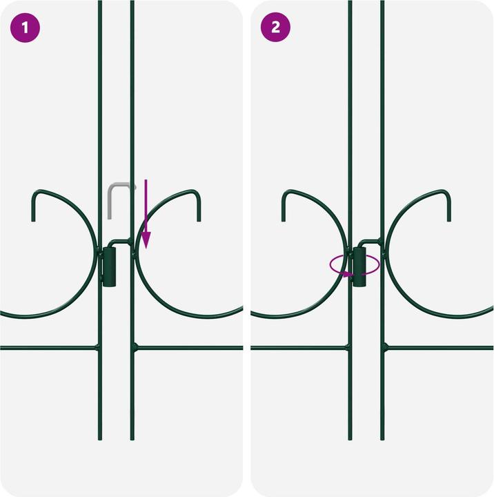 Produktbild vidaXL Gartenumzäunung